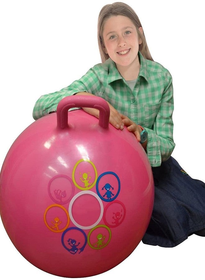 Glaceon Hopper Ball,Hopping for Kids 3-12 Year Old,Hippity Hop with Handle,Jumping Ball for Kids Todder Indoor & Outdoor Pump Included,|| Multi || - Image 4